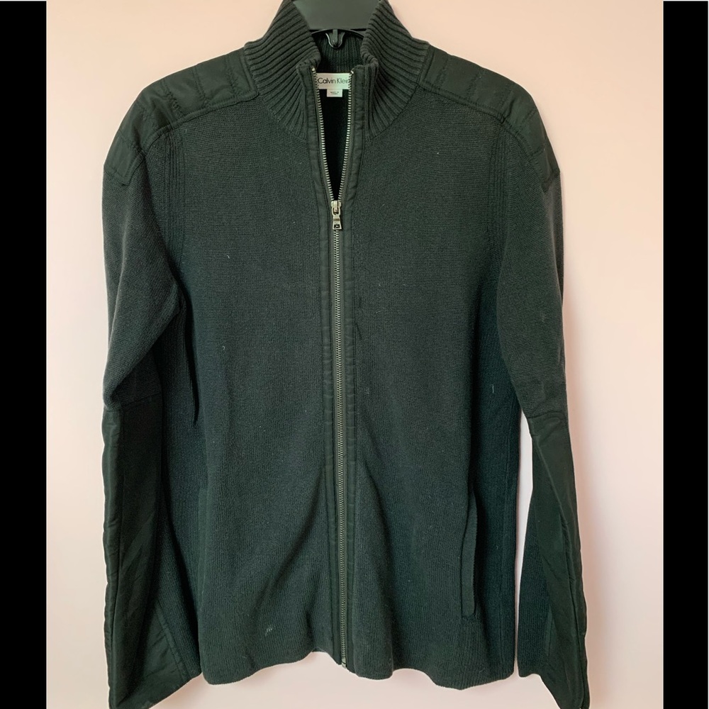Zip-Up Sweater - Calvin Klein